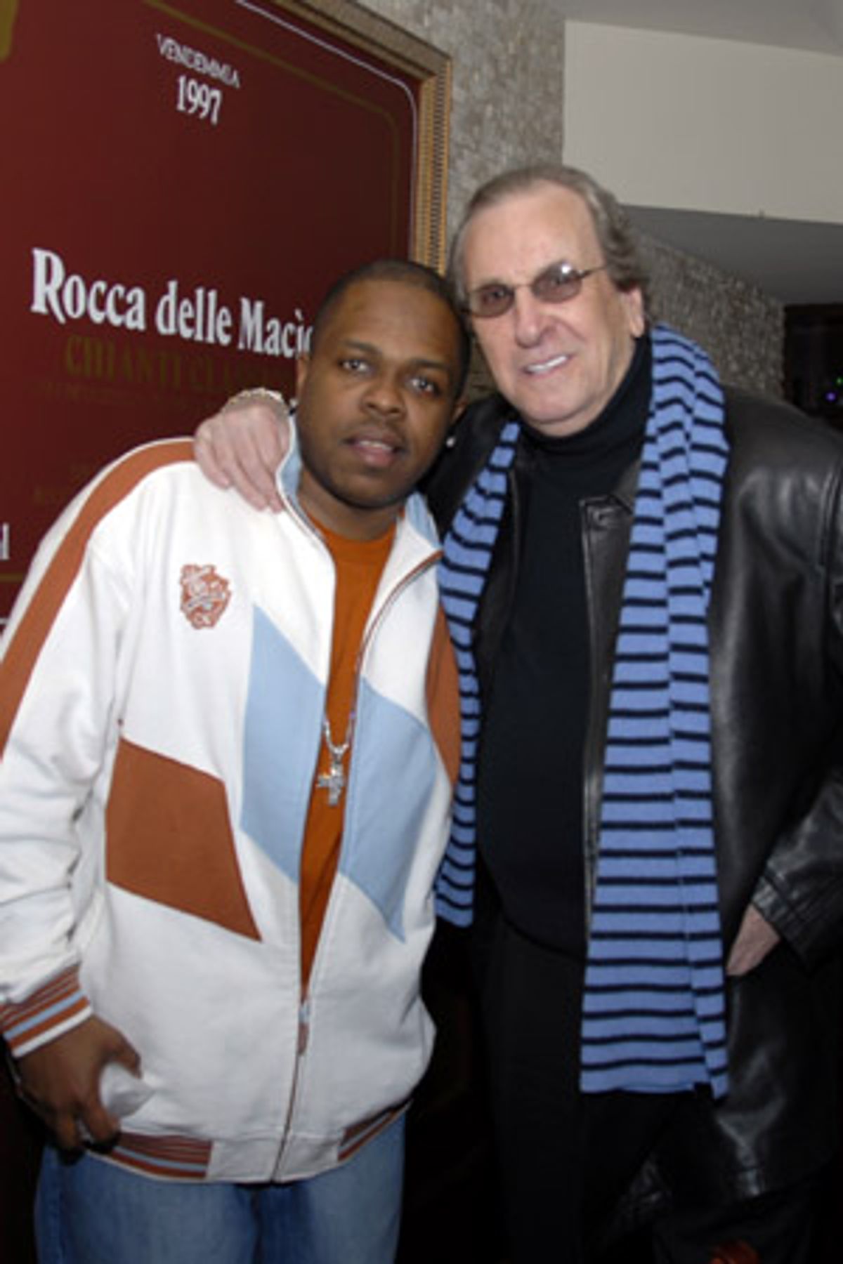 Hasan and Danny Aiello at 