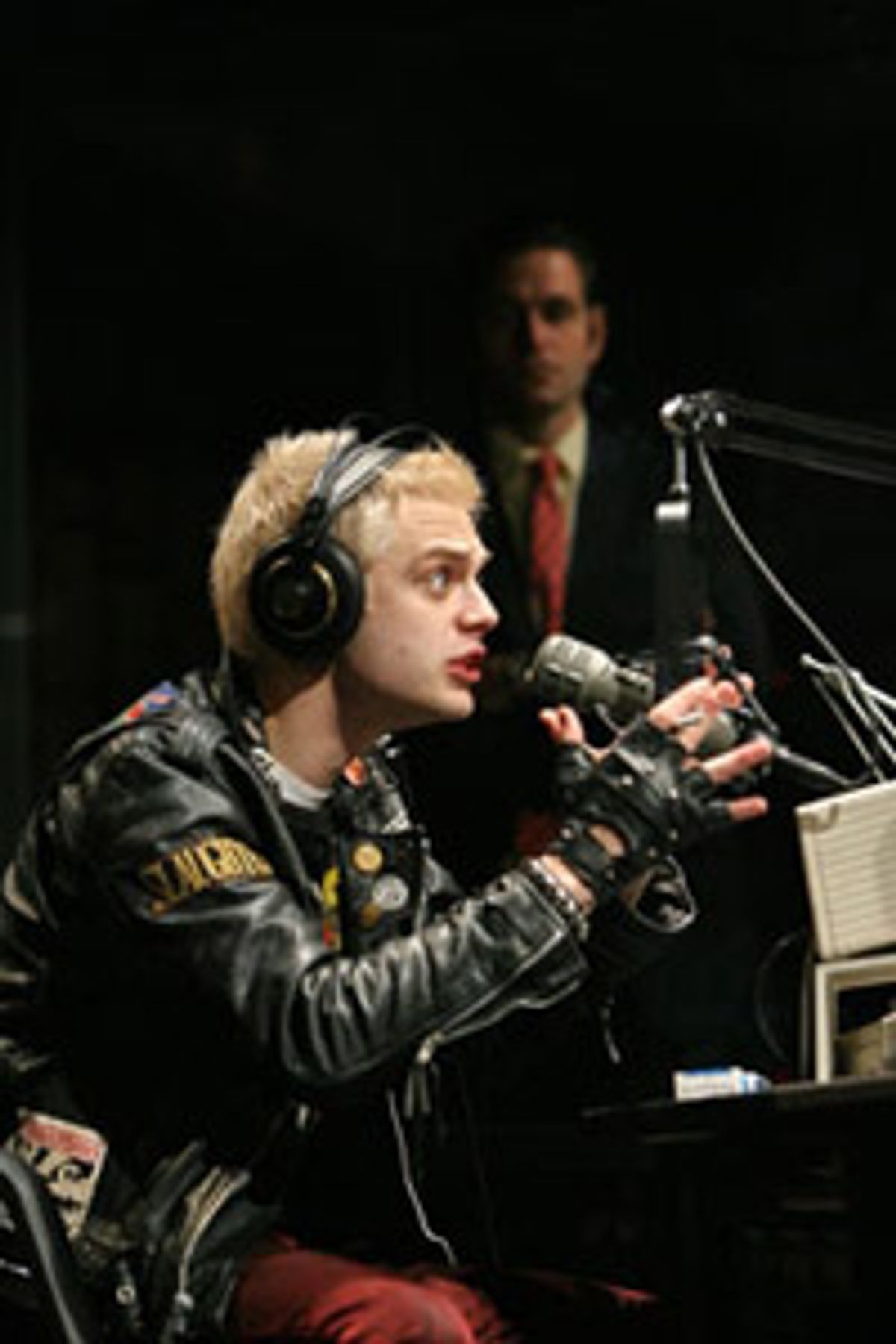 Sebastian Stan and Peter Hermann at 