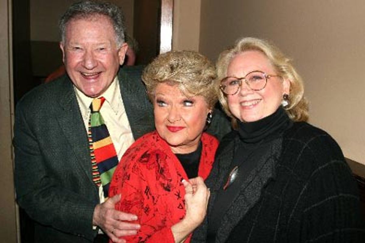 Harvey Evans, Marilyn Maye and Barbara Cook
 at 