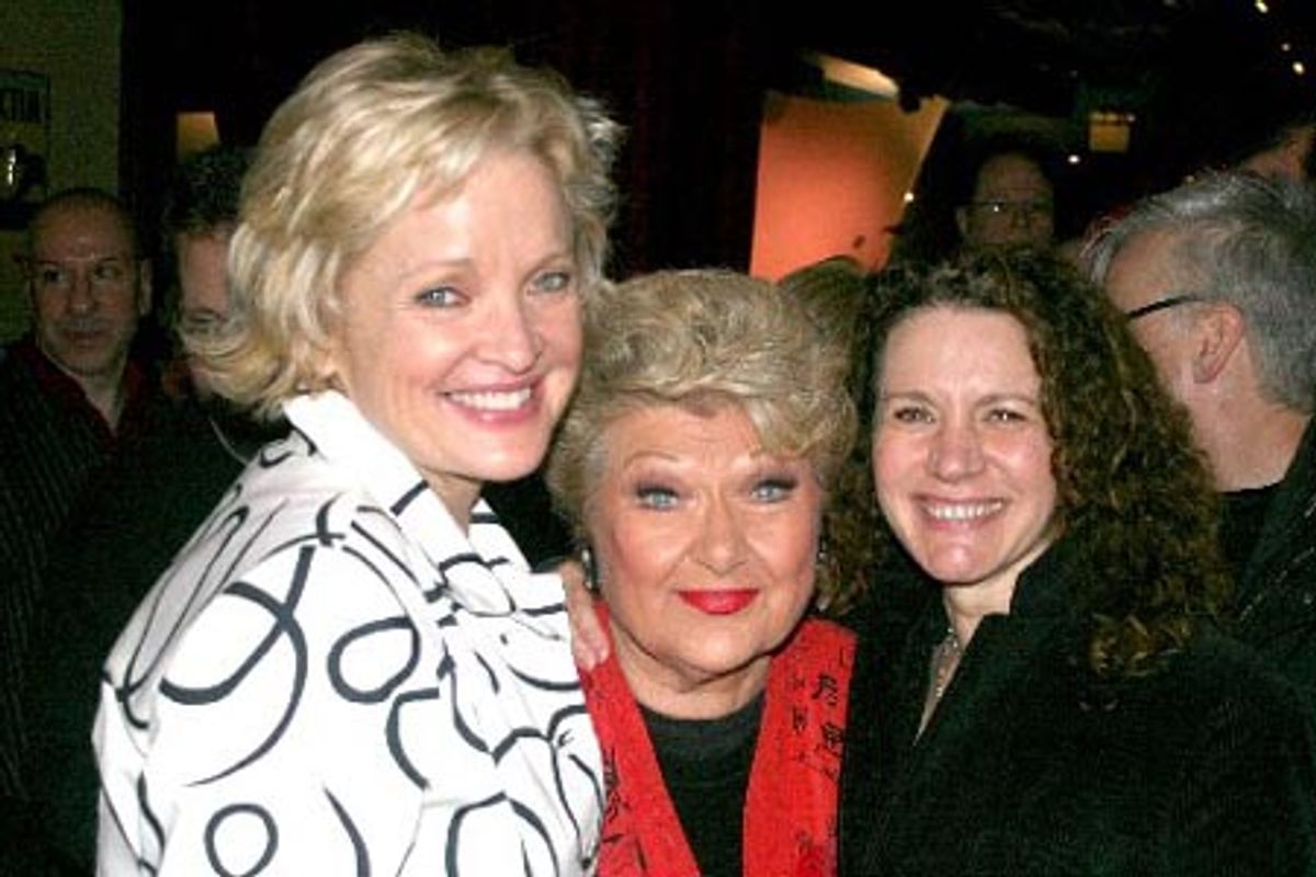 Christine Ebersole, Marilyn Maye and Susie Essman at 