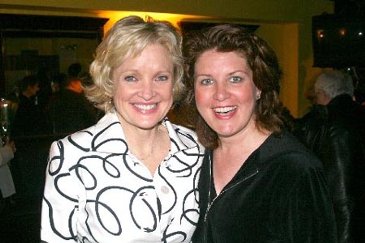 Christine Ebersole and Klea Blackhurst at 