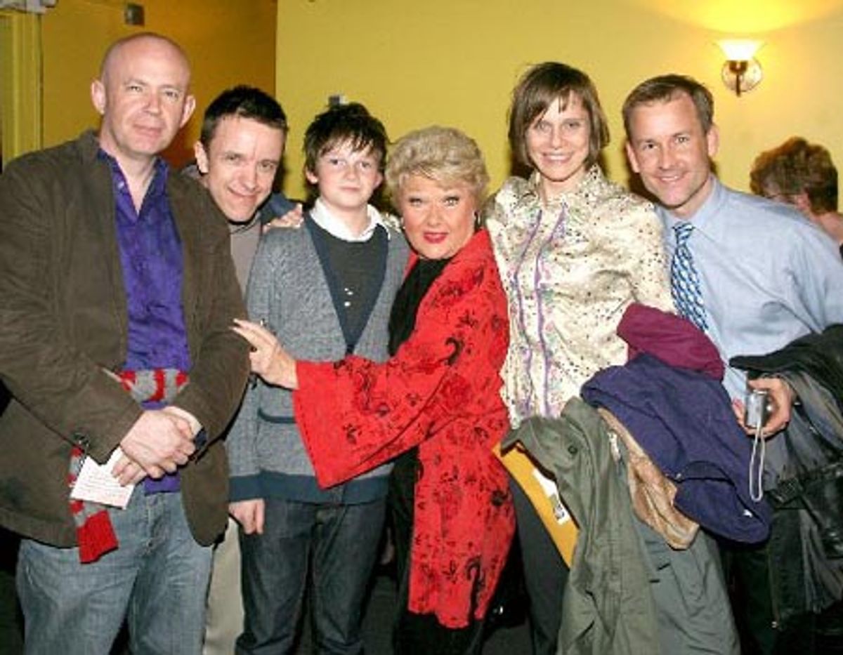 Members of the creative team of Coram Boy with Marilyn Maye at 