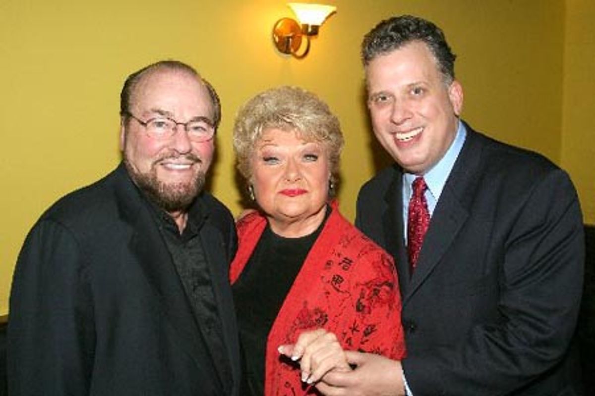 James Lipton, Marilyn Maye and Billy Stritch at 