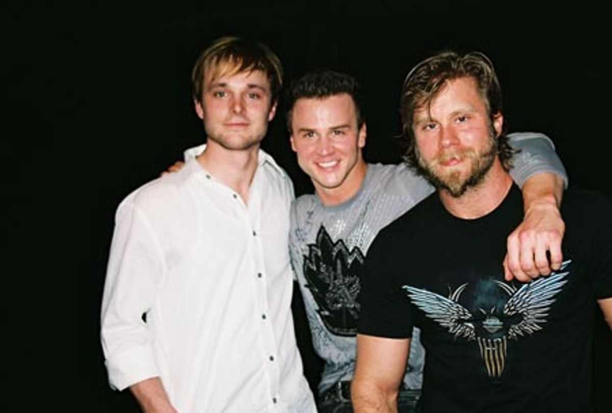 Jay Sullivan, James Royce Edwards and Craig Ramsay (Rob, Judas, Aaron McKinney, Dancer at Wet, Guard, Second Thief on the Cross, Angel)  at 