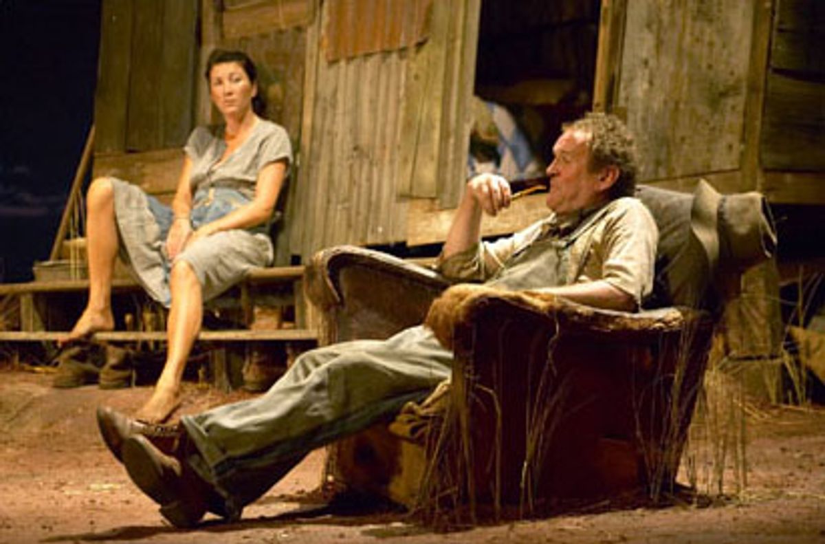 Eve Best and Colm Meaney at 