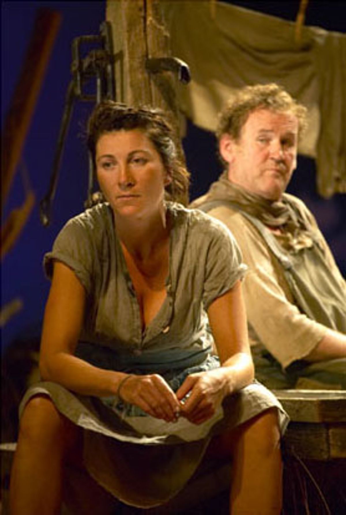 Eve Best and Colm Meaney at 