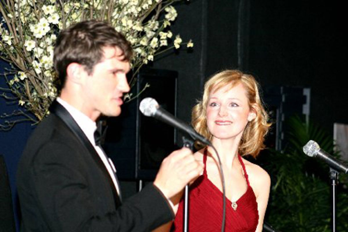 Matt Cavenaugh and Erin Davie at 