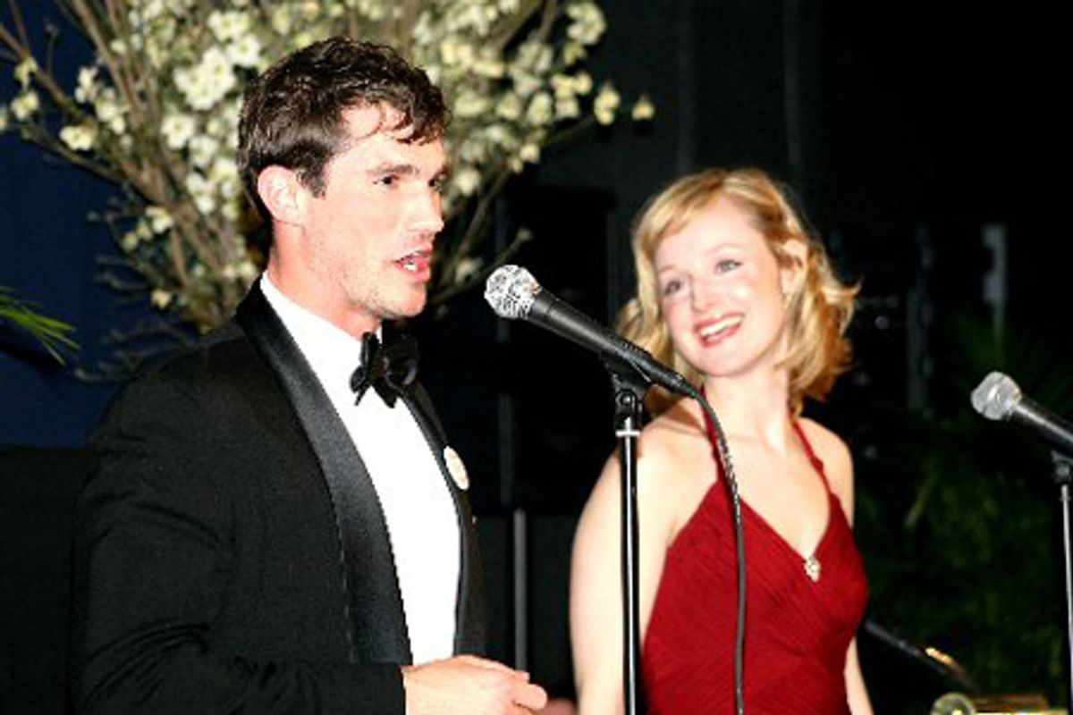 Matt Cavenaugh and Erin Davie at 