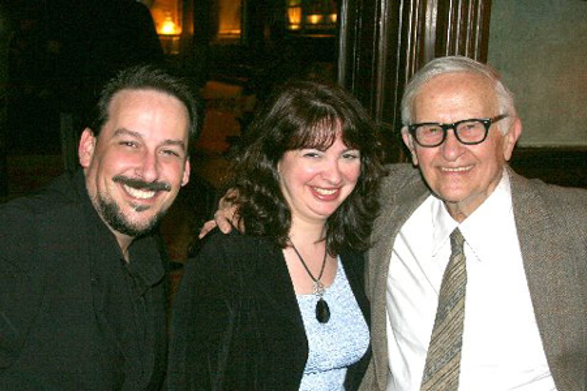 Mark Rupp, Janet Fanale and Albert Maysles at 