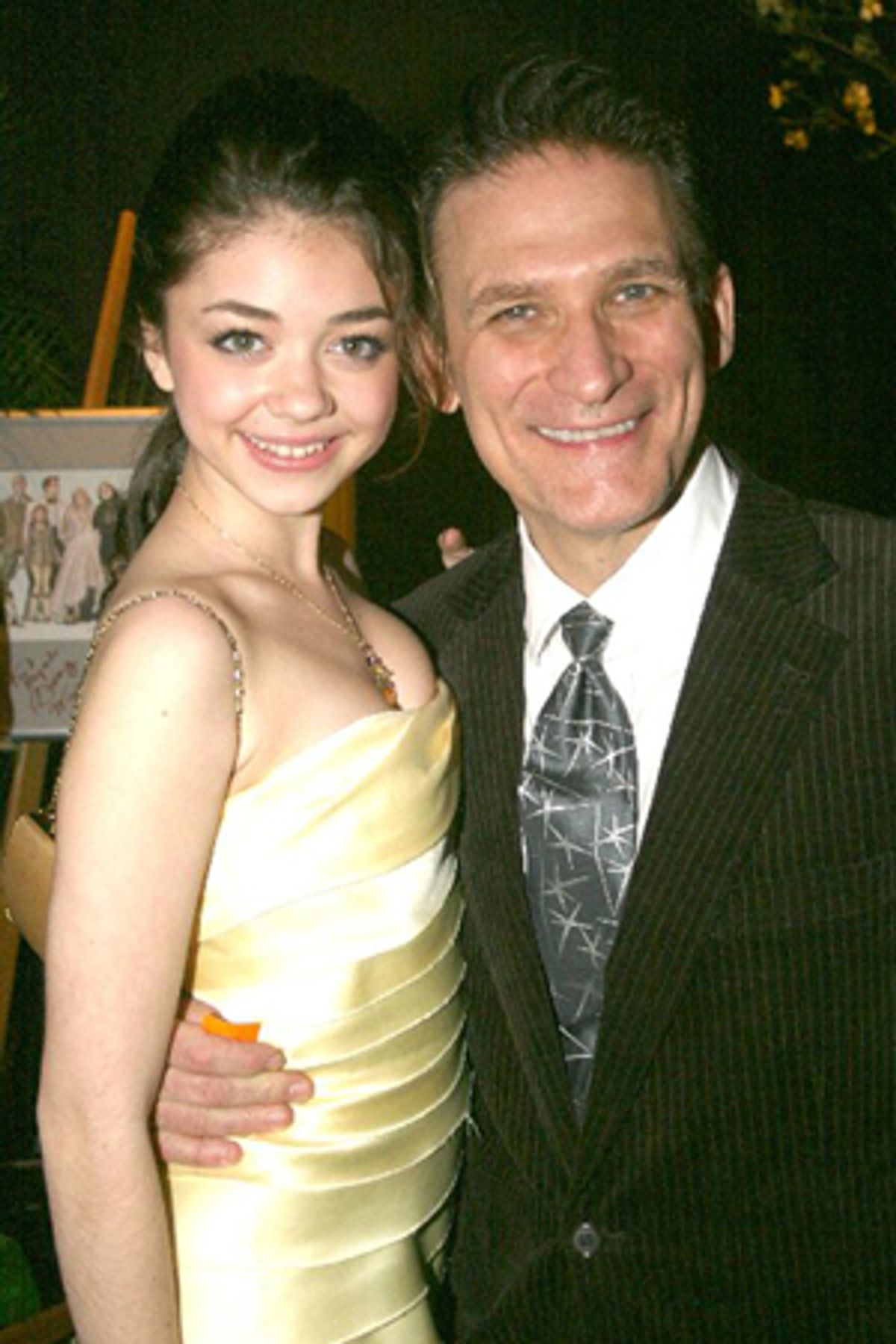 Sarah Hyland and Bob Stillman at 