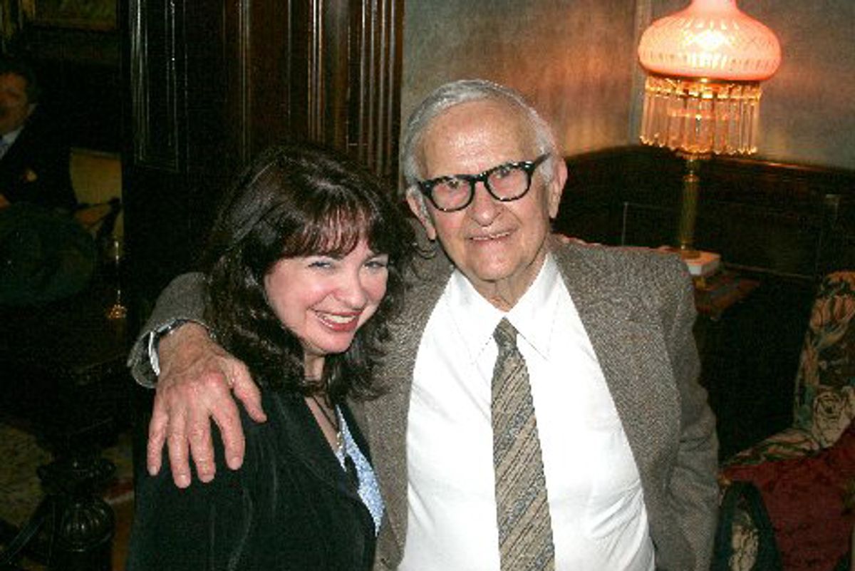 Janet Fanale and Albert Maysles at 