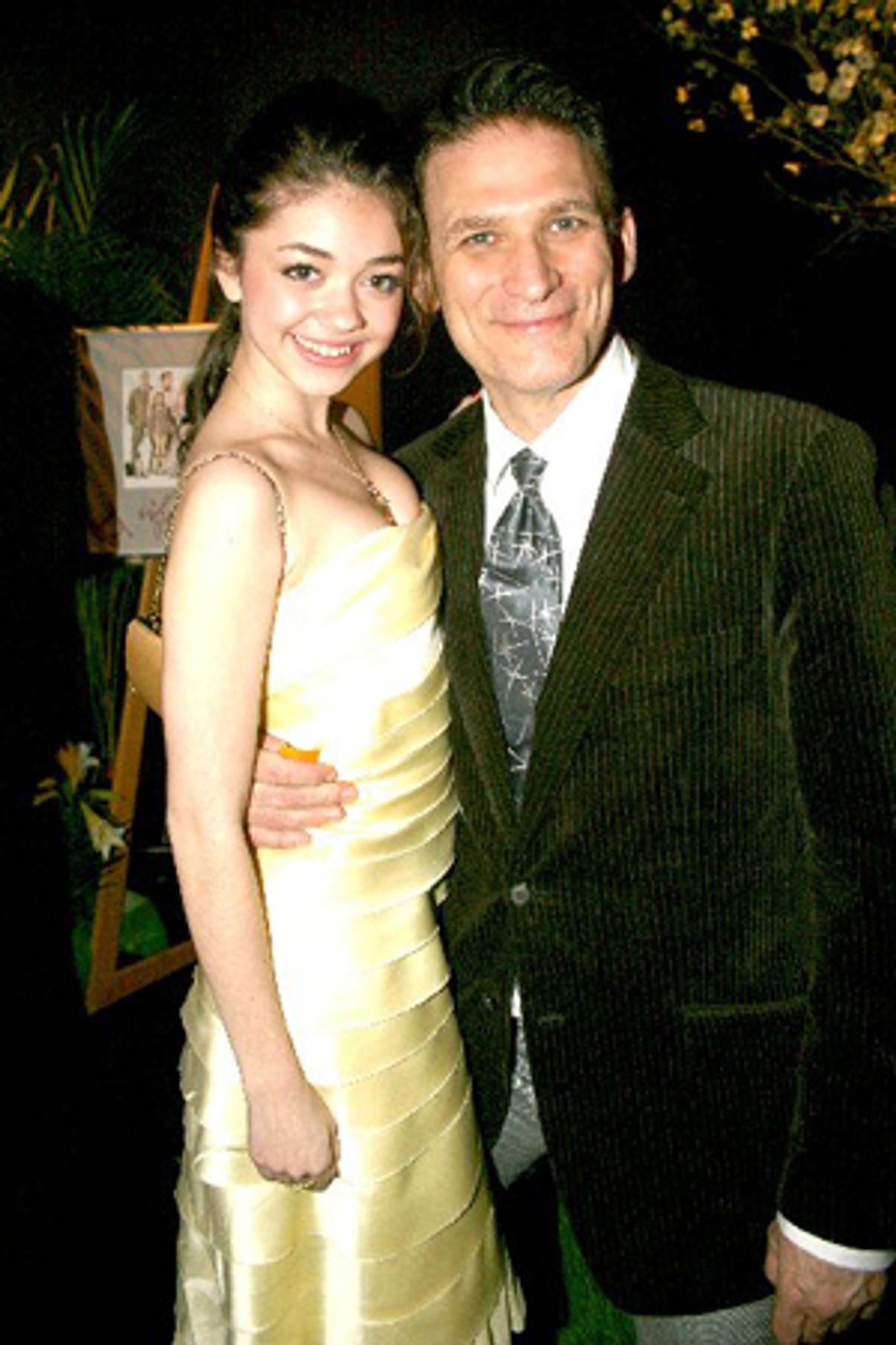 Sarah Hyland and Bob Stillman at 