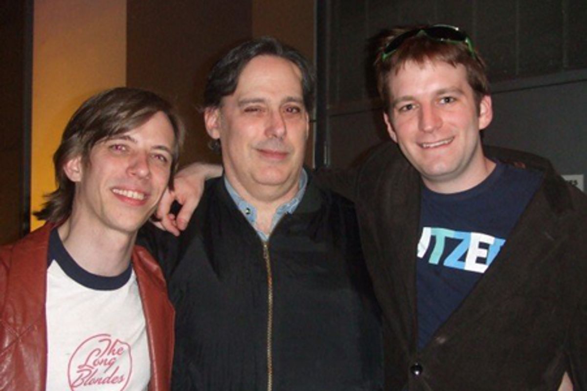 Joe Drymala, Michael Feingold (Head Theater Critic, The Village Voice) and Ryan J. Davis at 