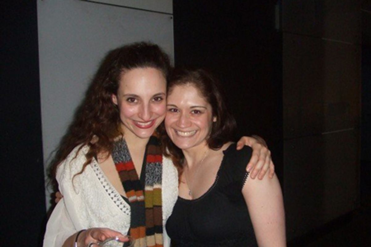Tracee Chimo (Cast Member) and Rachel Maier at 
