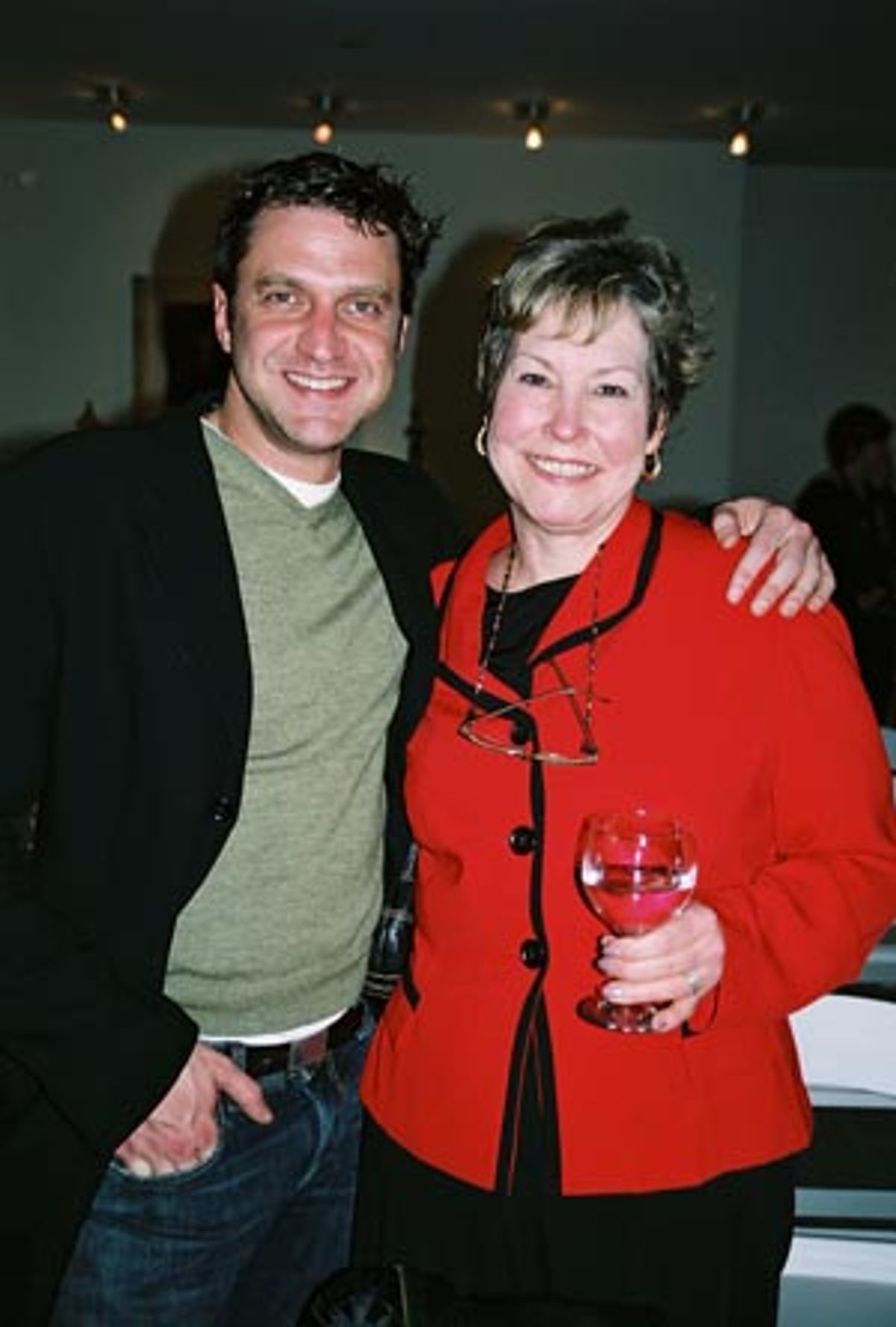 Raul Esparza and Linda Kowalski at ASTEP Benefit
