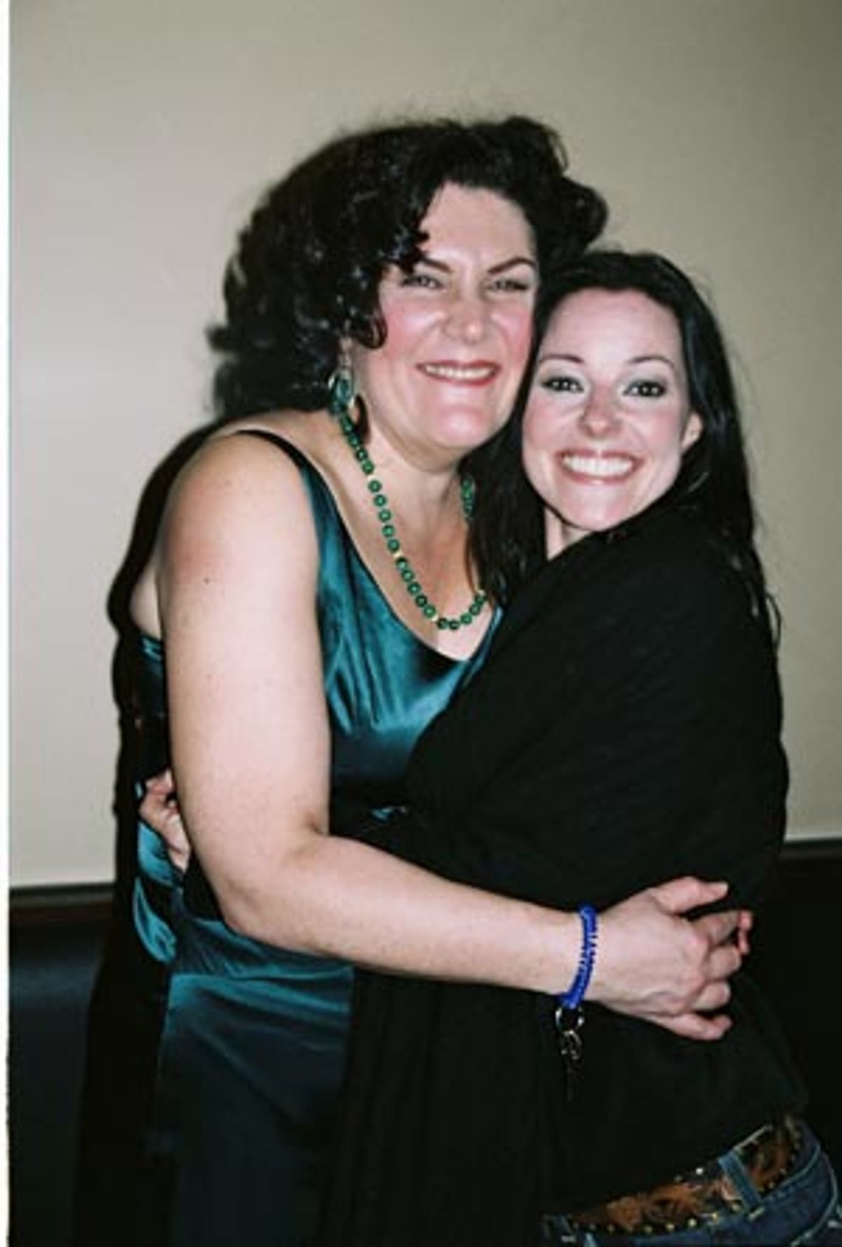 Kristine Zbornik and Ruthie Henshall at 
