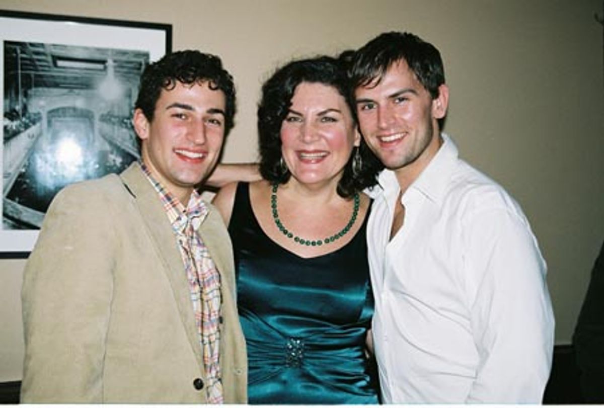 Joey Dudding, Kristine Zbornik and Daniel Reichard at 