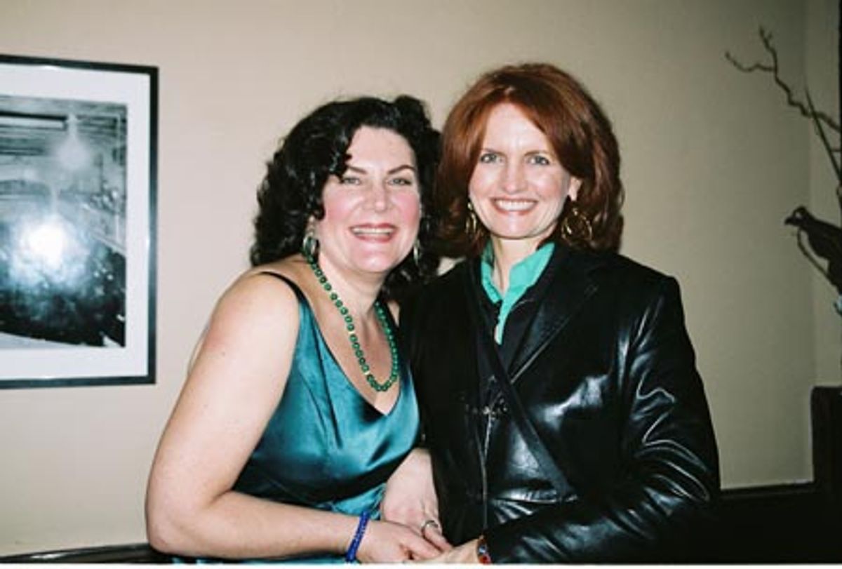 Kristine Zbornik and Candy Buckley at 