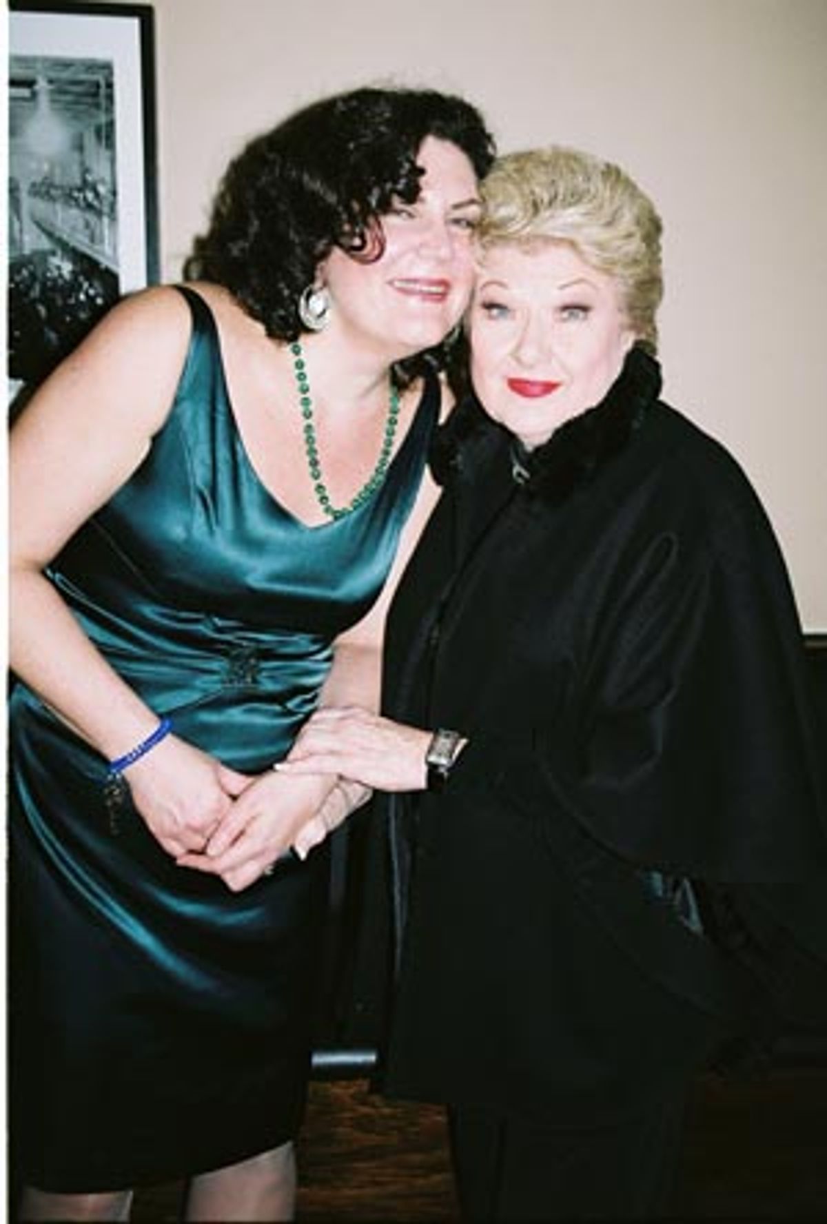 Kristine Zbornik and Marilyn Maye at 