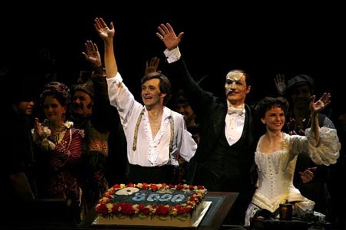 Michael Shawn Lewis, Howard McGillin, Jennifer Hope Wills and cast at 