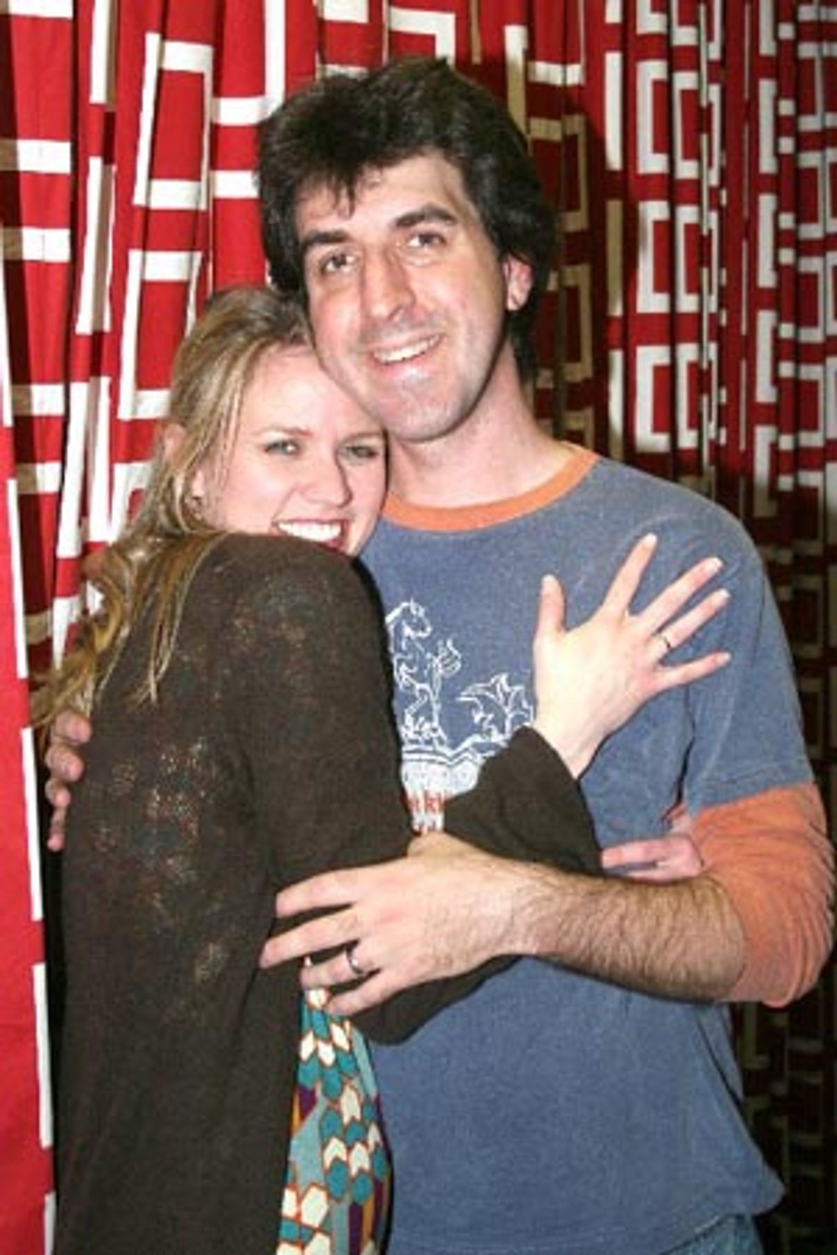 Lauren Kennedy and Jason Robert Brown at 