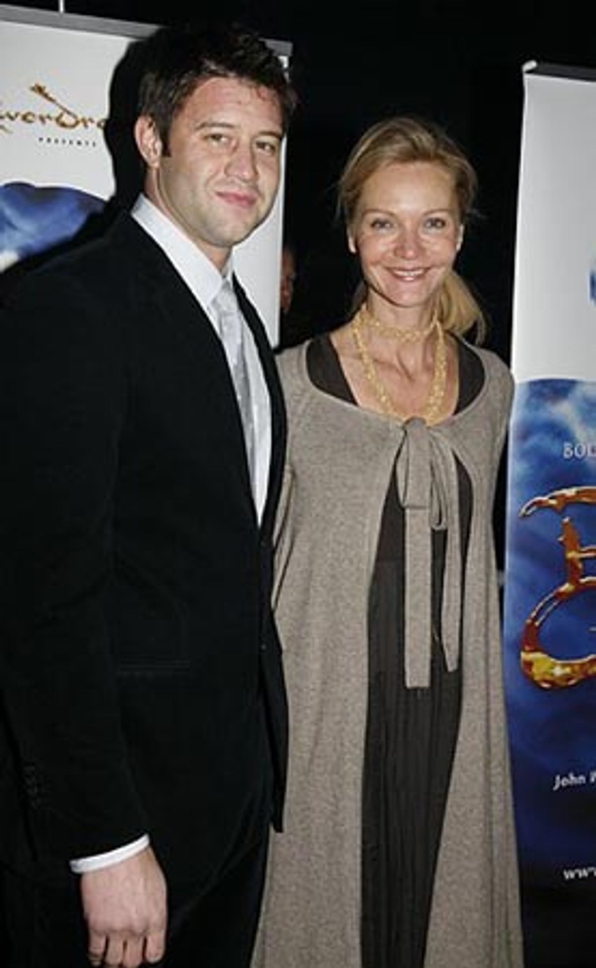 Josh Stolz and Joan Allen at 