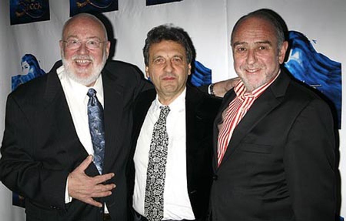 Frank Galati, Alain Boublil and Claude-Michel SchÃ¶nberg at 