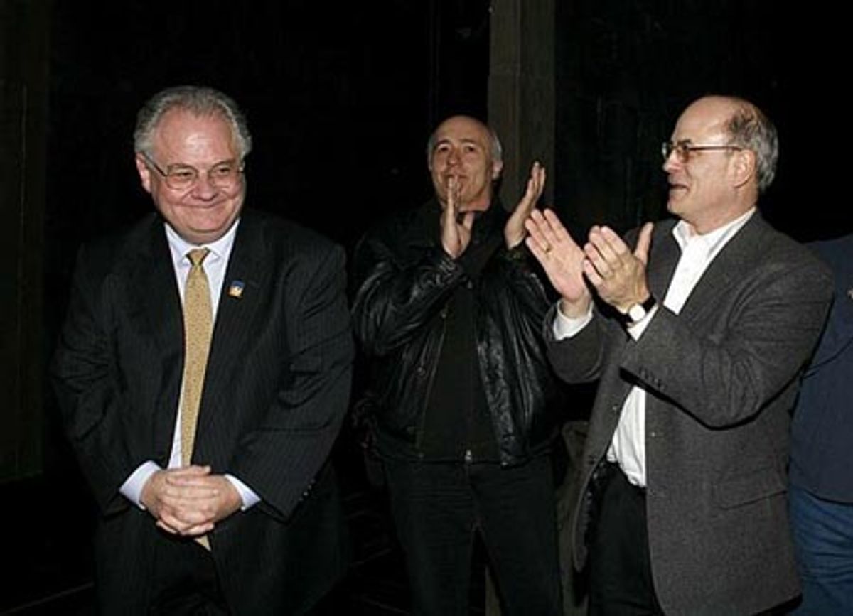 John P. Connolly, Jean Paul Richard and Mark Zimmerman at 