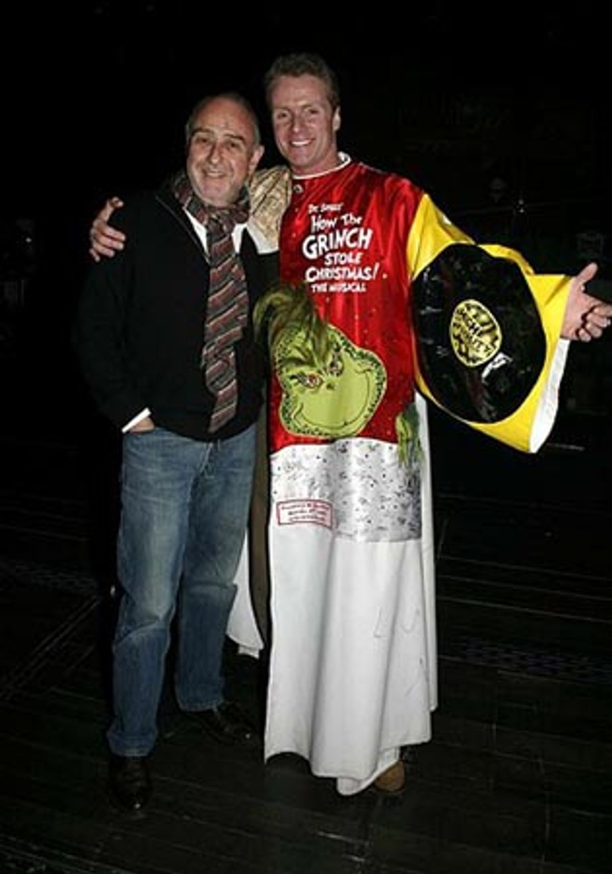 Claude-Michel SchÃ¶nberg and Brian O'Brien at 