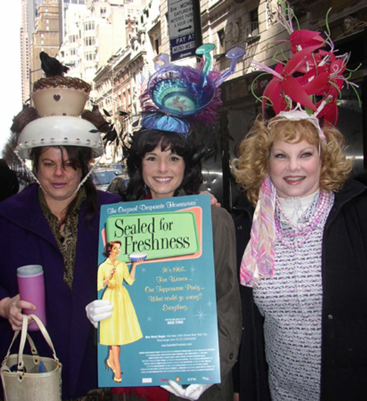 J.J. Van Name, Nancy Hornback and Elizabeth Meadows Rouse at 