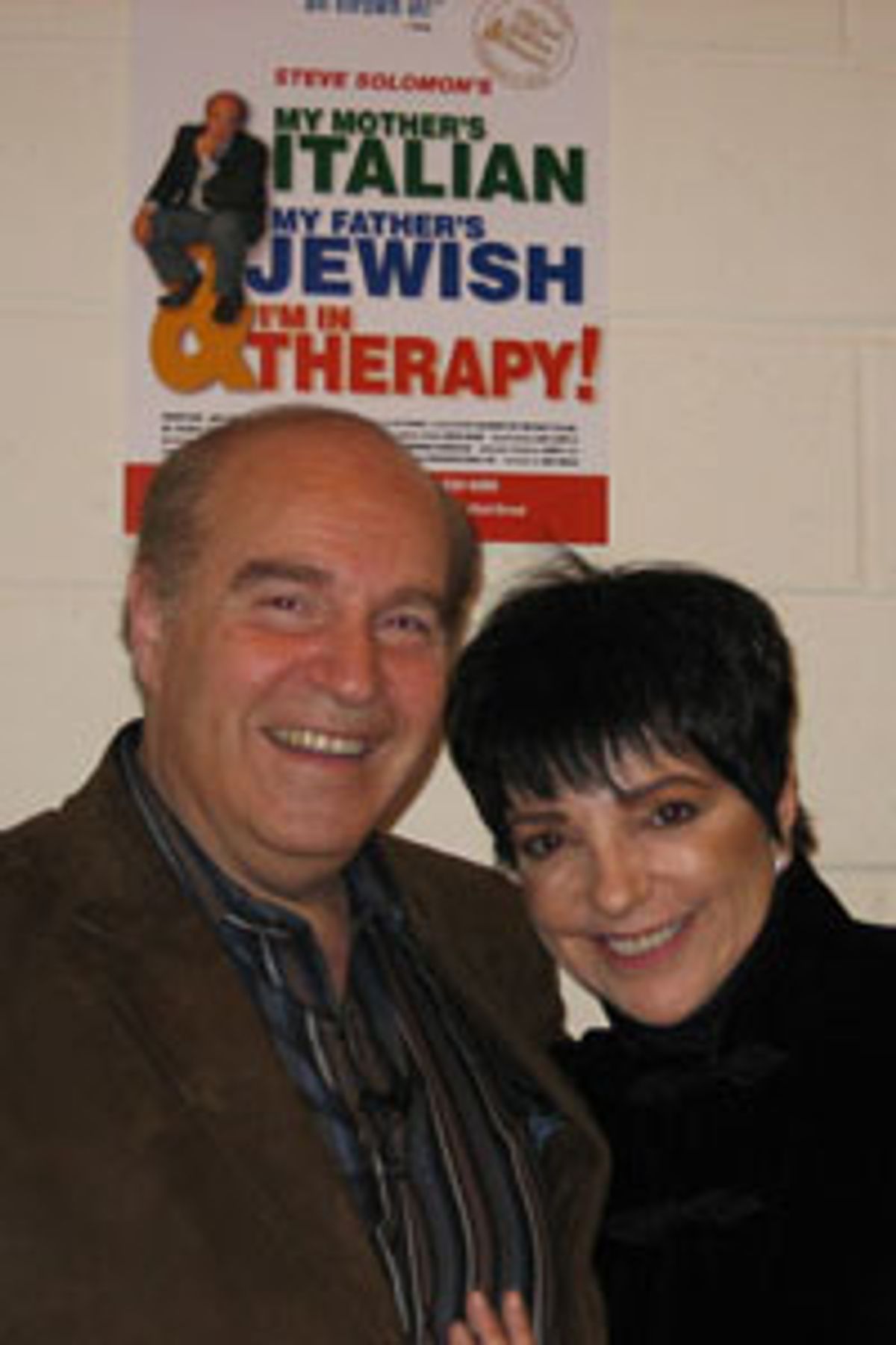 Steve Solomon and Liza Minnelli at 