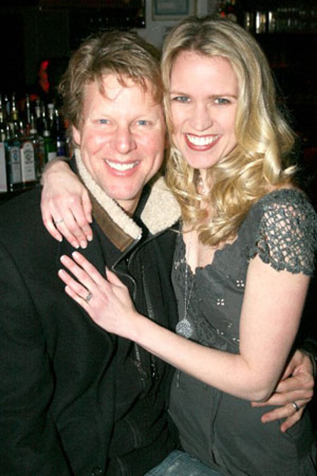 Alan Campbell and Lauren Kennedy at 