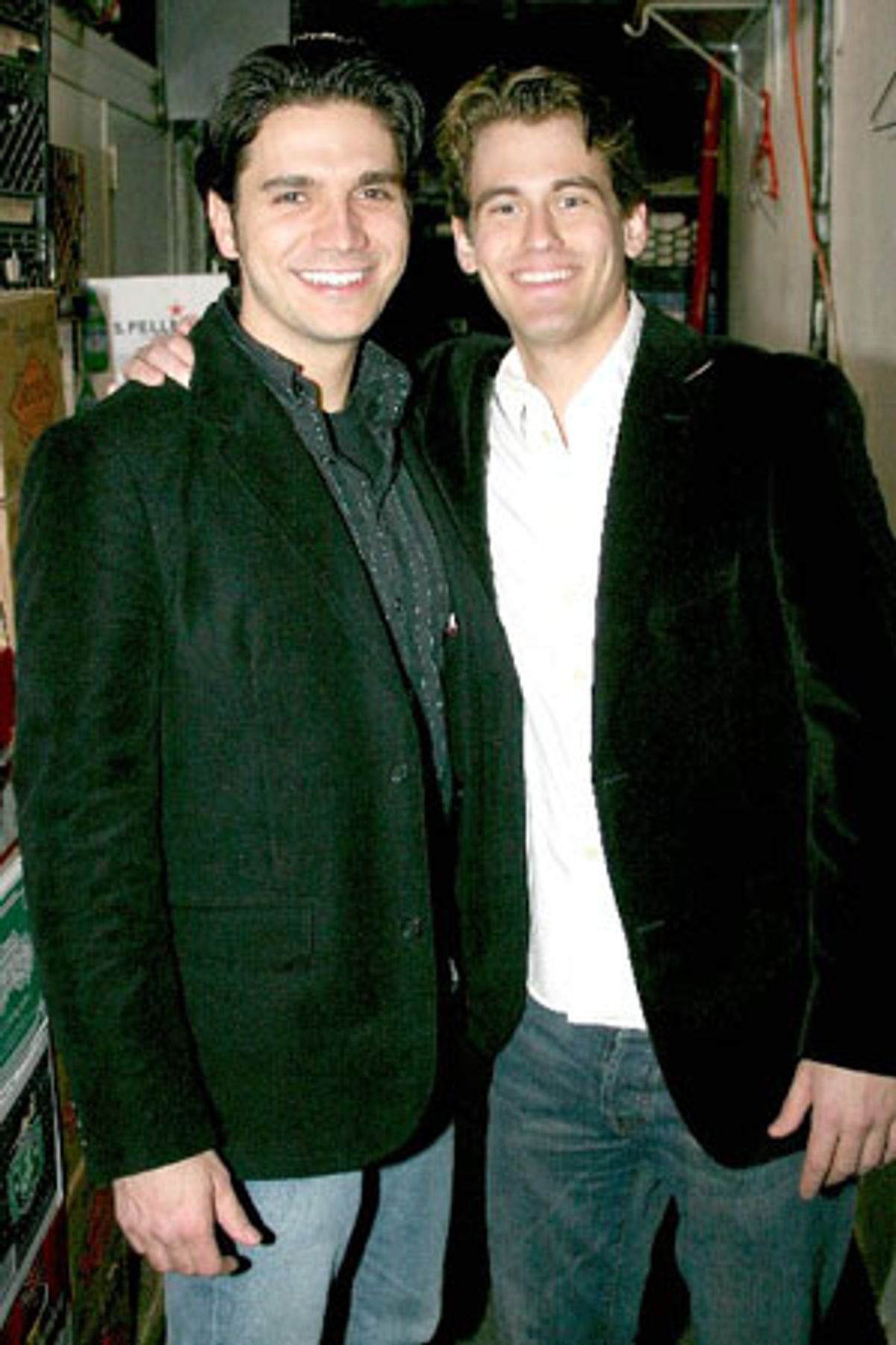 Derek Keeling and Kevin Greene at 