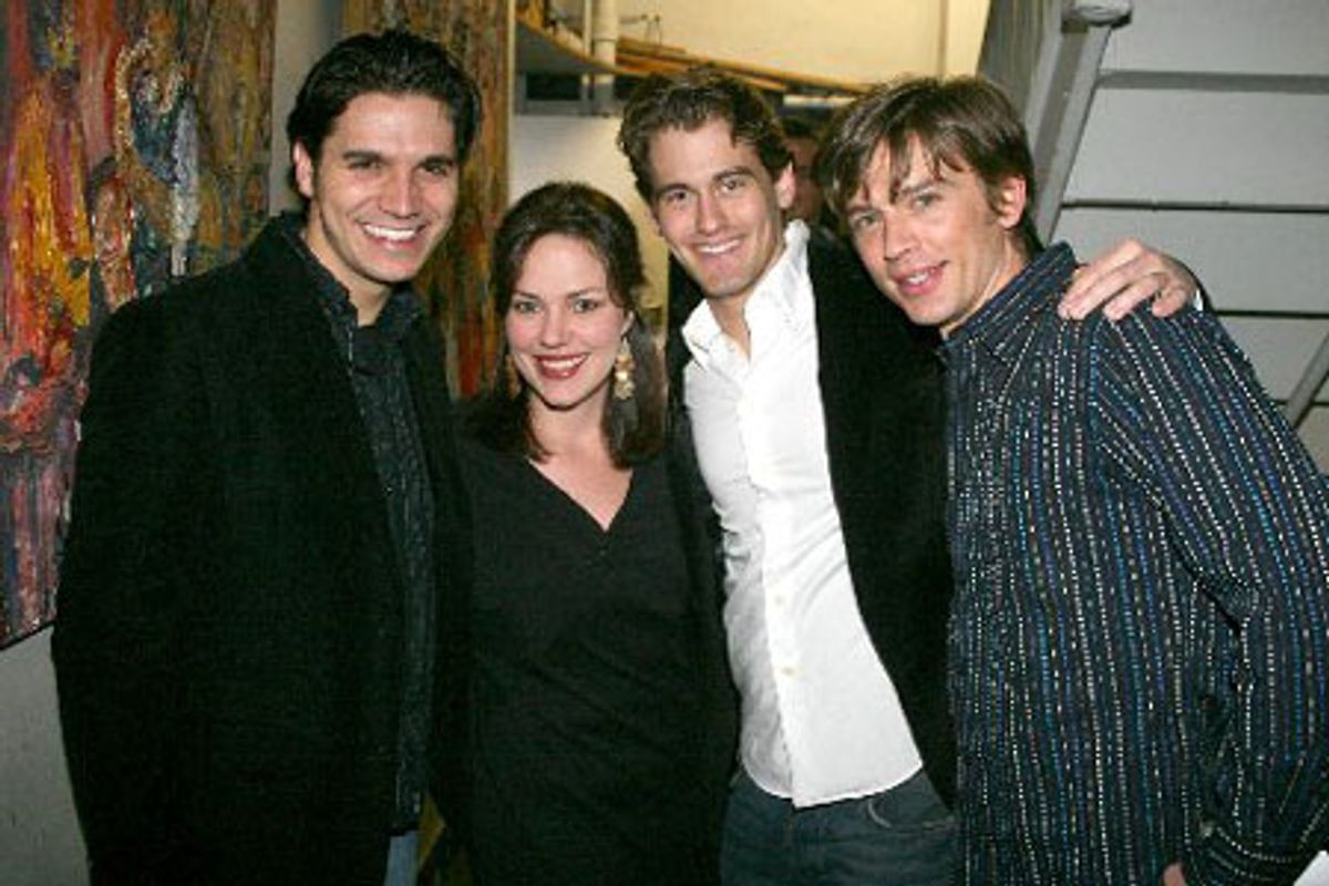 Derek Keeling, Georgia Stitt, Kevin Greene and Austin Miller at 