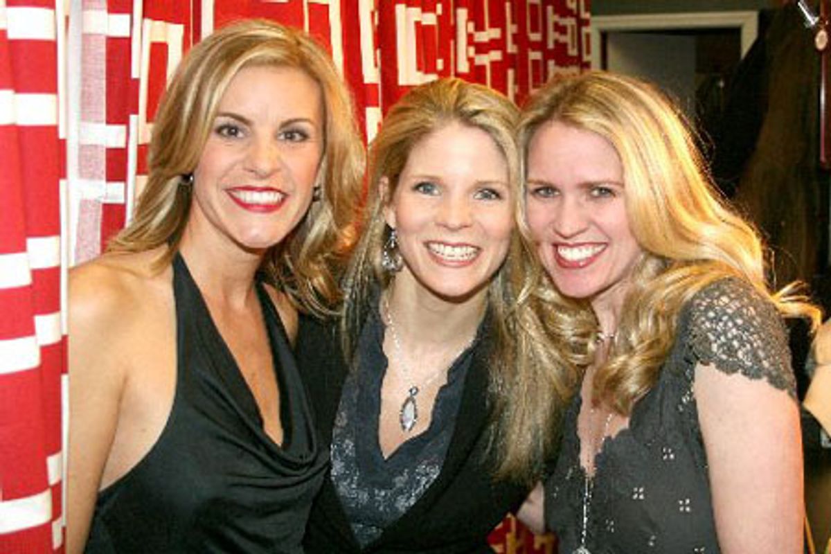 Jenn Colella, Kelli O'Hara and Lauren Kennedy at 