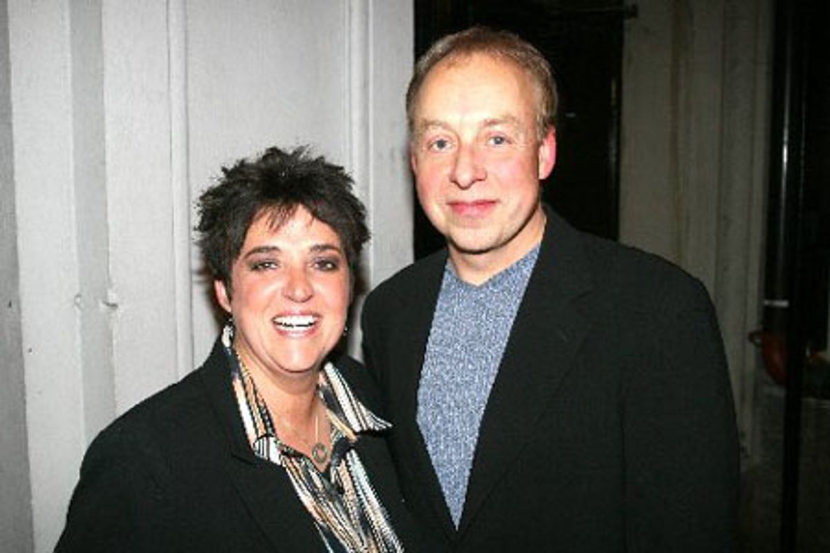 Terese Genecco and comic Jim David at 