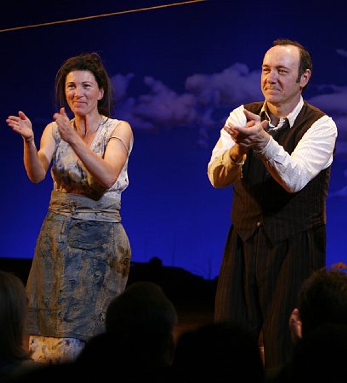 Eve Best and Kevin Spacey at 
