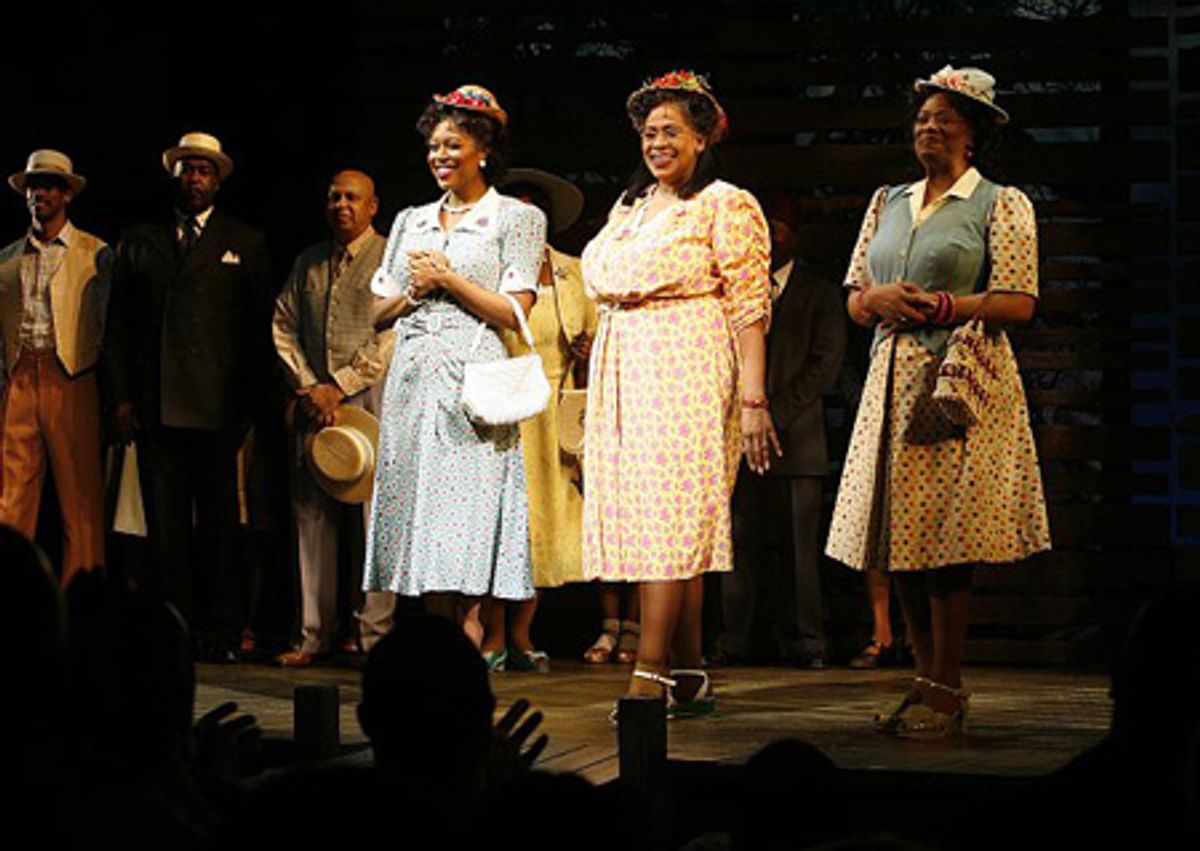 Rosena M. Hill, Charlotte Crossley and Deirdre Brooks at 