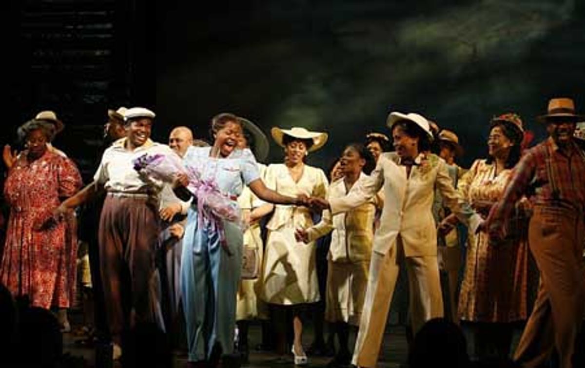 Fantasia Barrino and cast at 