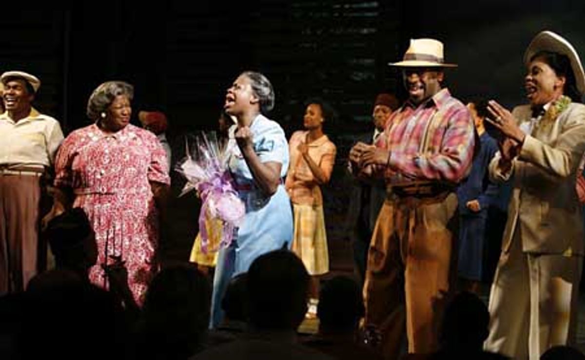 Fantasia Barrino and cast at 