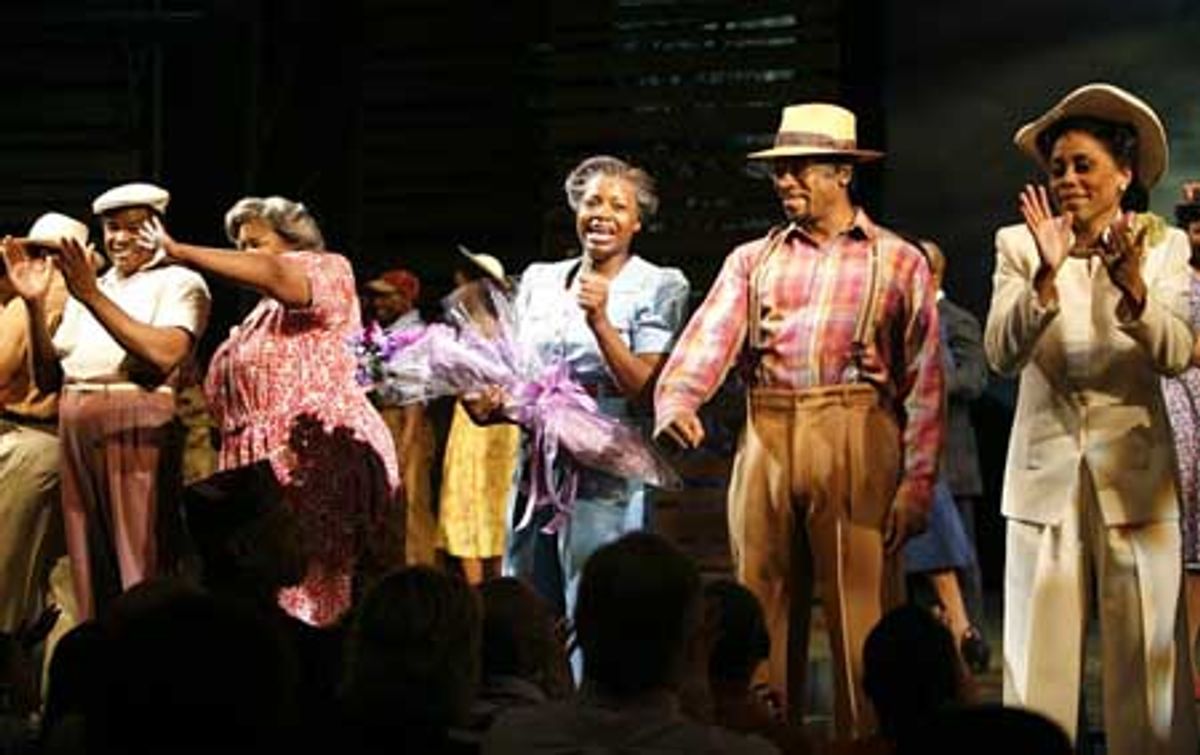 Fantasia Barrino and cast at 