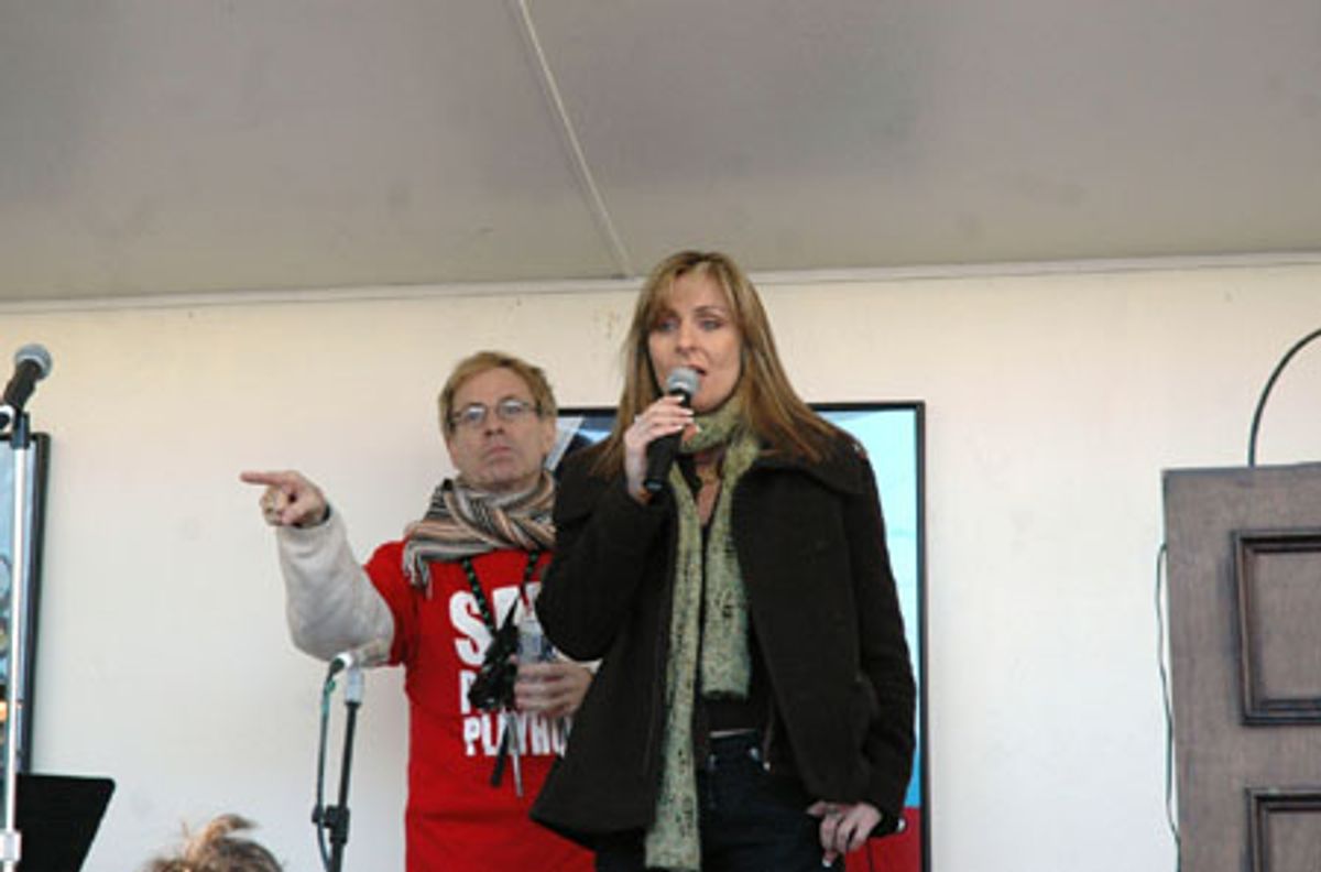 Paper Mill Artistic Associate Patrick Parker and Judy McLane at 