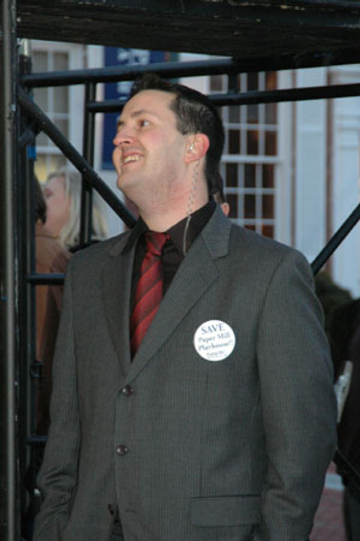 Paper Mill Press Director Shayne Miller at 