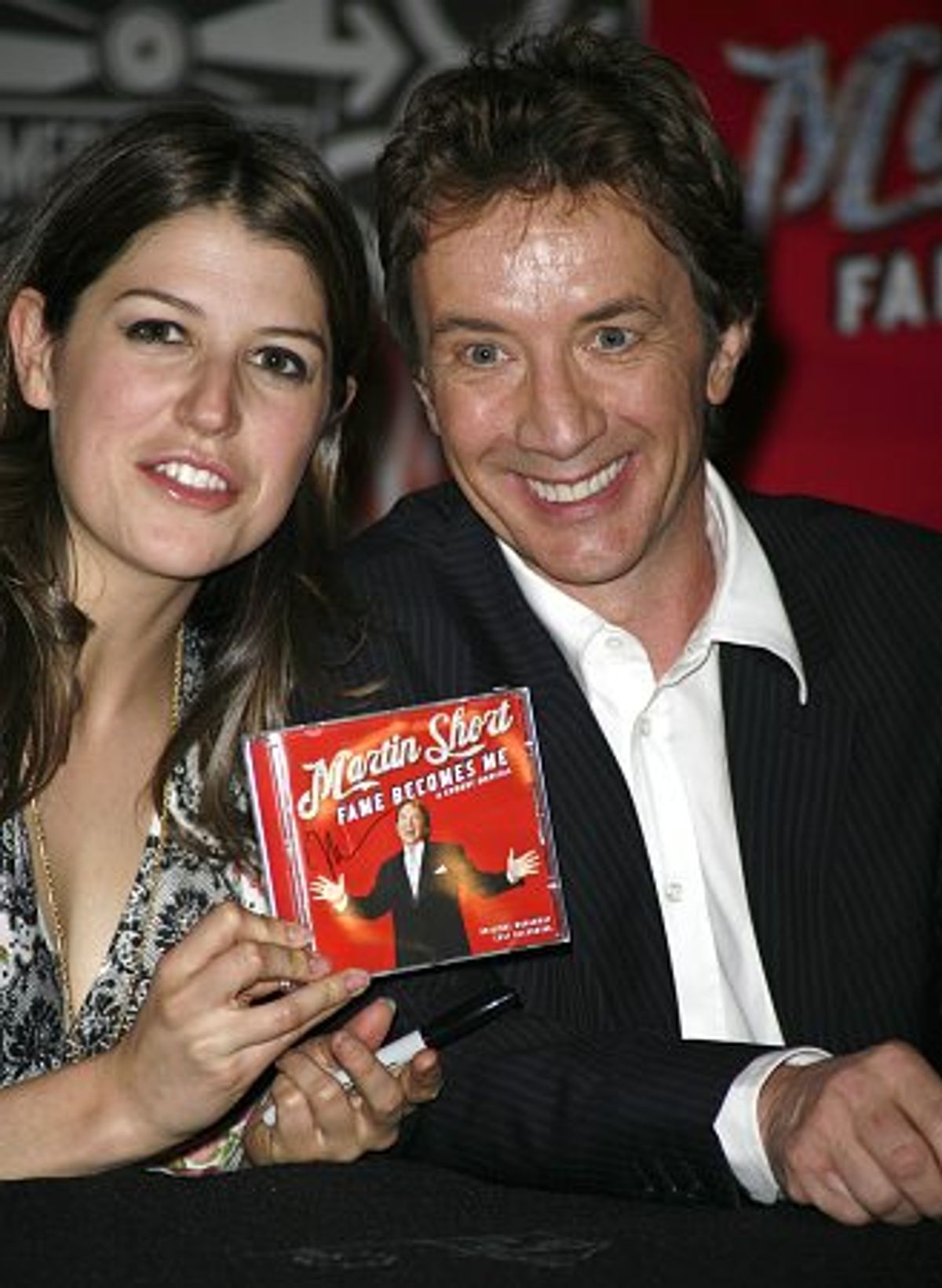Nicole Parker and Martin Short at 