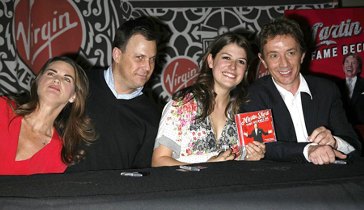 Mary Birdsong, Brooks Ashmanskas, Nicole Parker, Martin Short at 