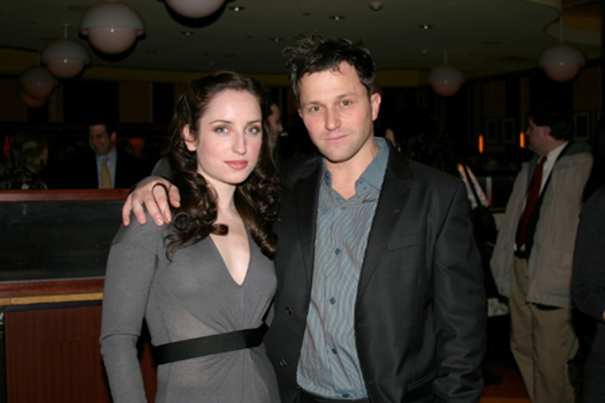 Zoe Lister-Jones and Daniel Sauli at 