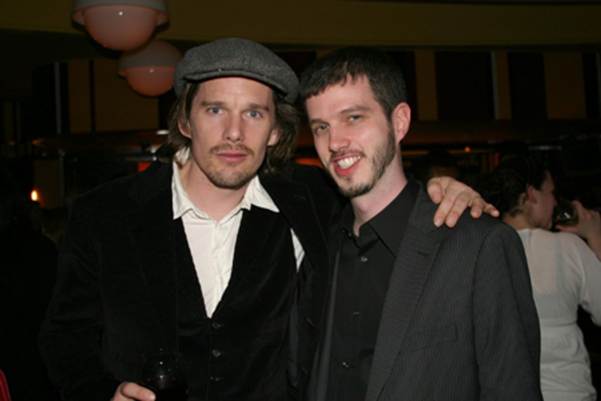 Ethan Hawke and Ian Morgan at 