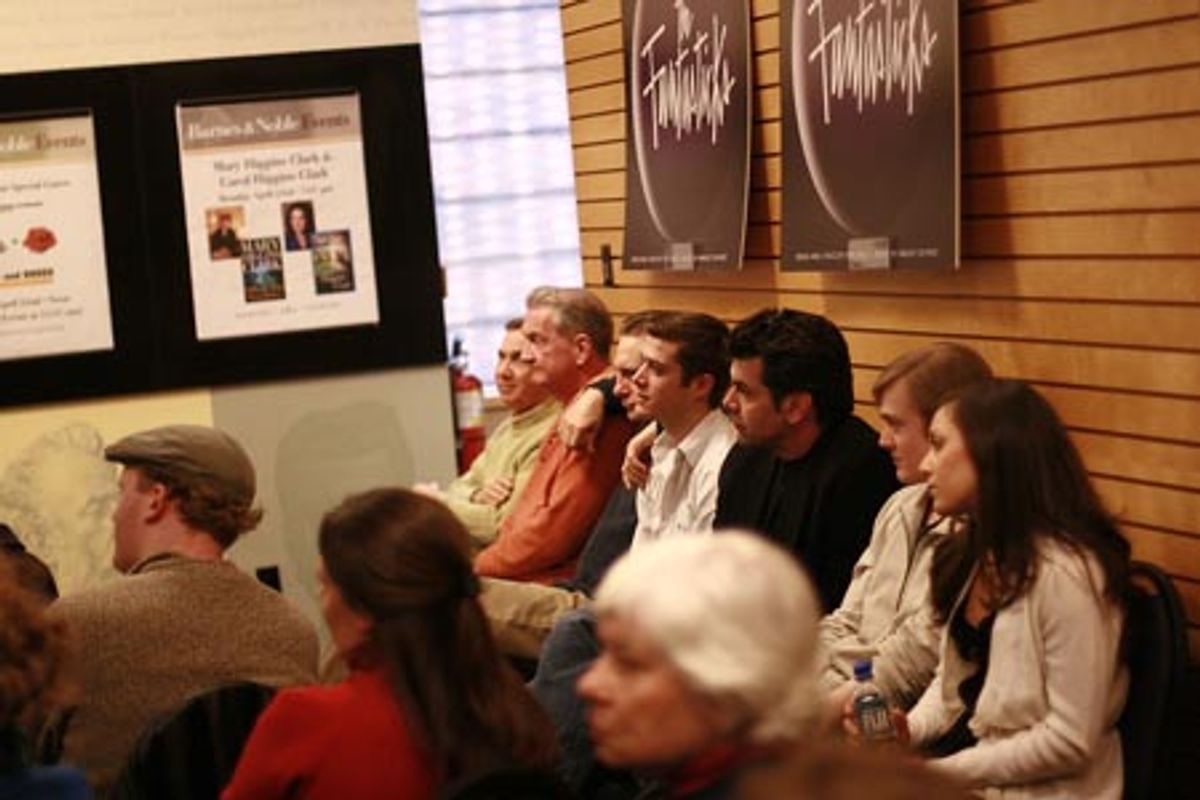 Robert R. Oliver, John Deyle, Martin Vidnovic, Nick Spangler, Burke Moses, Douglas Ullman, Jr. and Julie Craig  at 