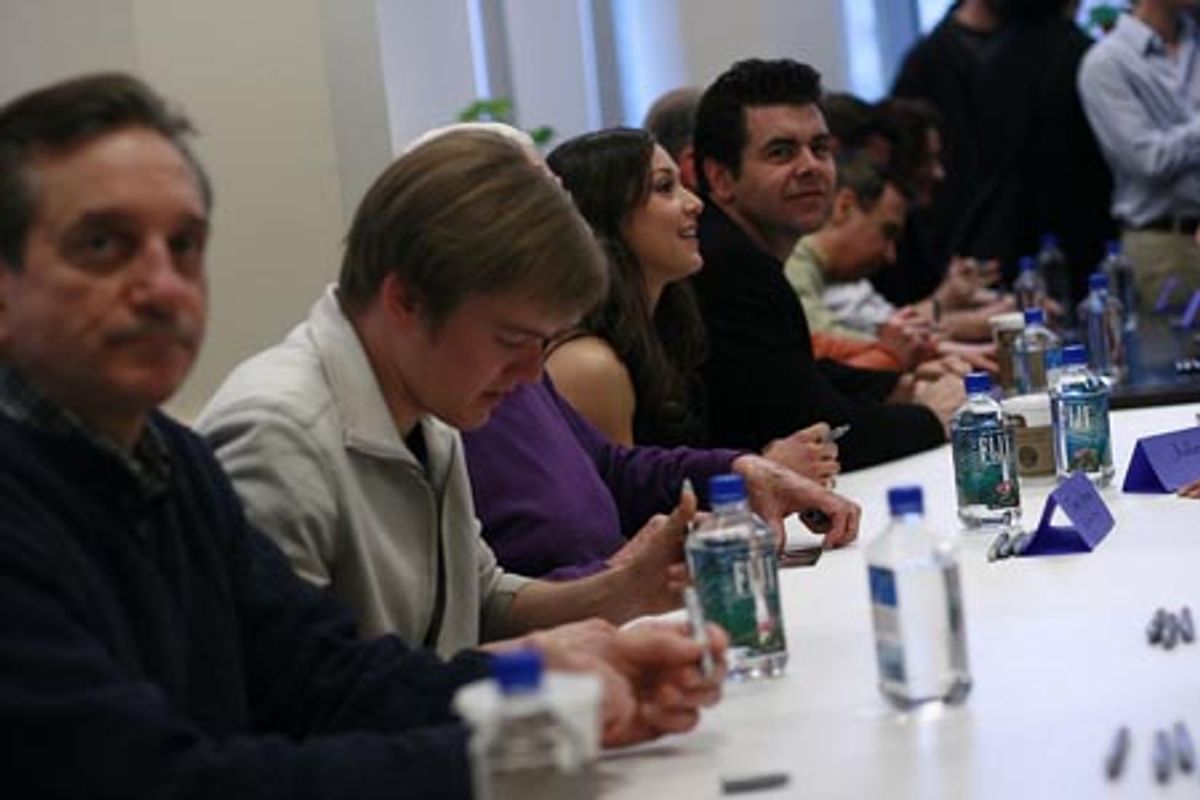 Martin Vidnovic, Douglas Ullman Jr. Julie Craig, Burke Moses and Robert R. Oliver at 