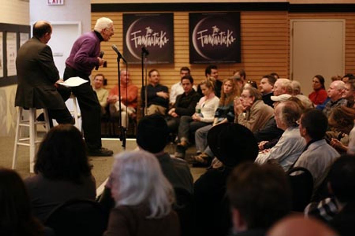 Steven Sorrentino, Tom Jones, Robert R. Oliver, John Deyle, Martin Vidnovic, Nick Spangler, Burke Moses, Douglas Ullman, Jr. and Julie Craig at 